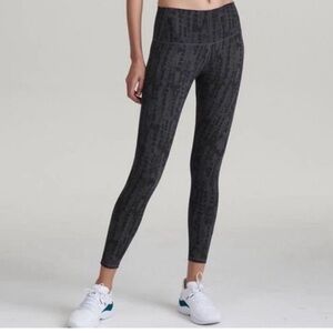 Varley Charcoal Patterned Leggings